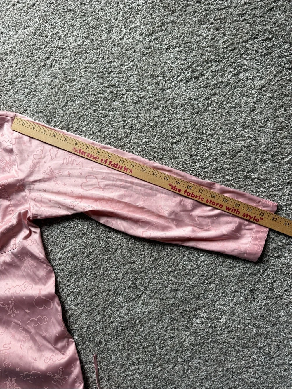 Savage X Fenty Heavenly Satin Sleep Shirt - Pink Floral Jacquard Pajama Top XL